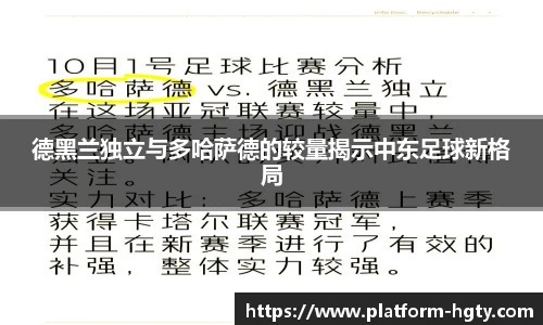 德黑兰独立与多哈萨德的较量揭示中东足球新格局